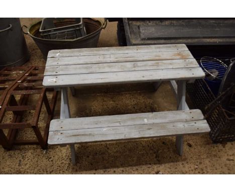 Child's picnic bench