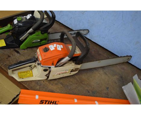 Petrol chainsaw model number MT9999