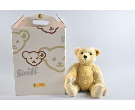 A Boxed Steiff Teddy Bear, 23cm (Sitting) 