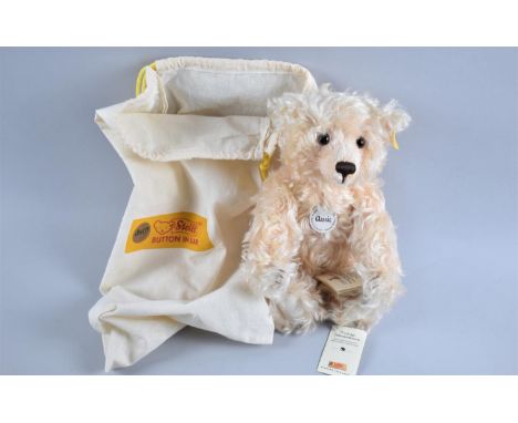 A Steiff Mohair Classic Teddy Bear, no.005015 in Carry Bag 