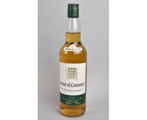 A Single 70cl Bottle of House of Commons 12 Year Old Scotch Whisky 