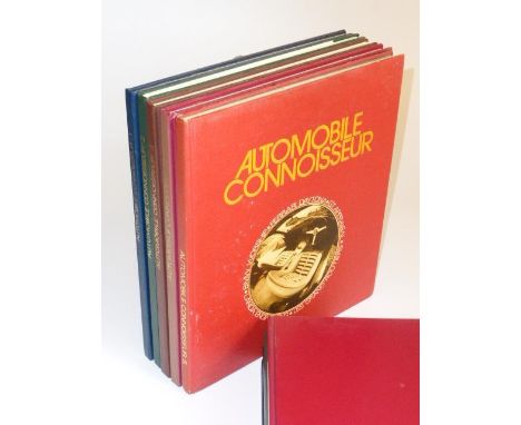 The Automobile Connoisseur Volumes 1 to 5, being the complete set of only 5 published. Good, clean condition. Also, another s