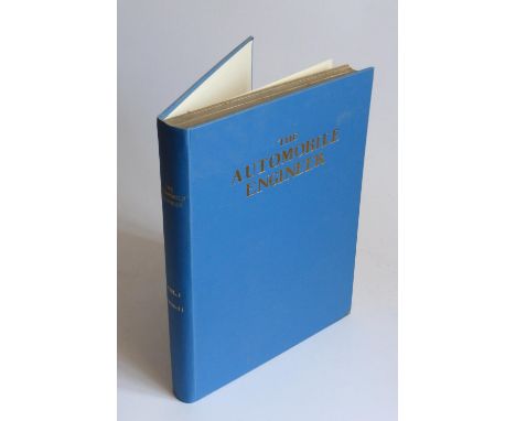 Automobile Engineer 1910 to 1942 Eighteen bound volumes and some loose magazines, believed complete, most bound in blue cloth