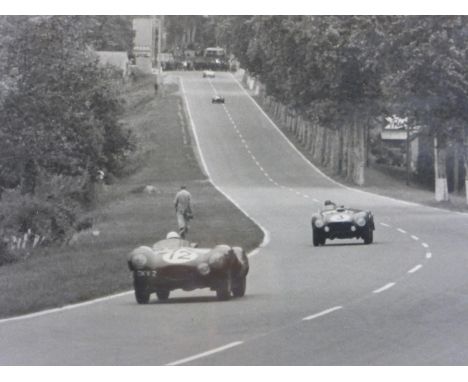 1950 &amp; 1960s Motor Racing Photographs Six large format monochrome photographs of mainly motor racing events in the 1950s,