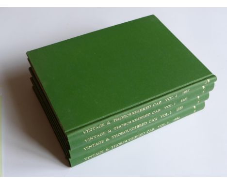 Vintage &amp; Thoroughbred Car A believed complete run from volume 1 number 1 (1953) to volume 4, number 39 (1956) bound with