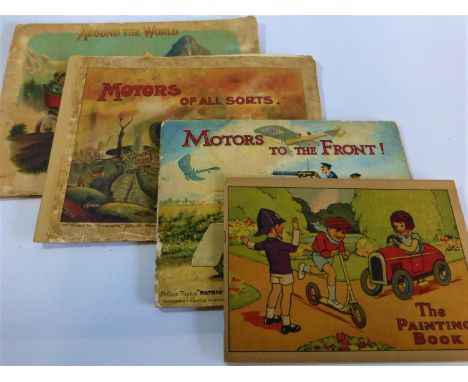 Early 20th Century Children's Pictorial Transport Volumes An interesting selection of mainly quarto-size volumes in pictorial