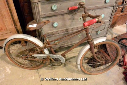 vintage childs bike