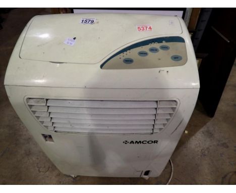 Amcor air conditioner. All electrical items in this lot have been PAT tested for safety and have passed. This does not confir
