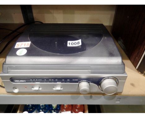 Bush RPA1 record player/radio, working at lotting. Not available for in-house P&amp;P 