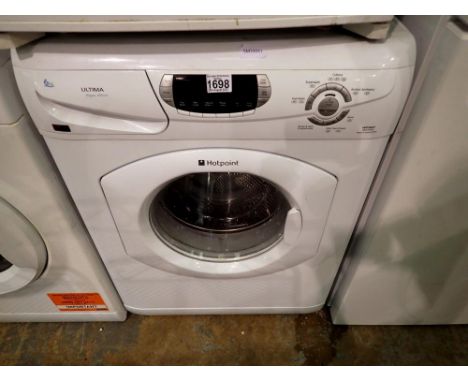 Hotpoint Ultima WF860 washing machine. All electrical items in this lot have been PAT tested for safety and have passed. This