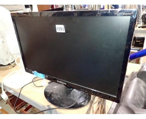 Samsung LT22A3 22 inch monitor. All electrical items in this lot have been PAT tested for safety and have passed. This does n
