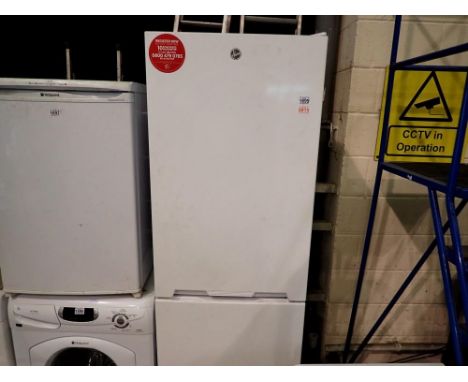 Hoover fridge freezer. All electrical items in this lot have been PAT tested for safety and have passed. This does not confir