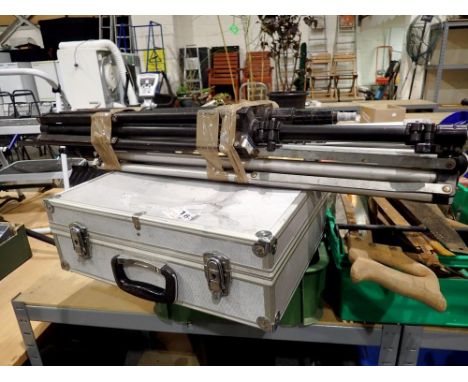 Large quantity of tools and a pair of speaker stands. Not available for in-house P&amp;P 