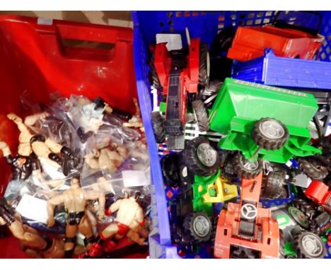 20 model wrestlers with accessories. Not available for in-house P&amp;P 