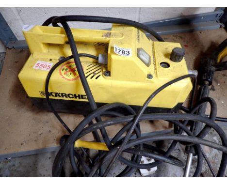 Karcher 595 pressure washer. All electrical items in this lot have been PAT tested for safety and have passed. This does not 