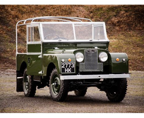 PLEASE NOTE: This Series One Land Rover is an 88-inch wheelbase model and not an 86-inch one as catalogued. It is also began 