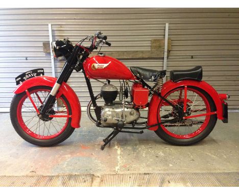 The 248cc Indian Brave was manufactured for the American company by Brockhouse in Southport Lancashire, better known in the U