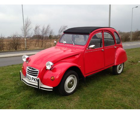 - 1 of 541 '87 2CV6 Specials known to the DVLA

- Extensively restored circa five years ago

- Check cloth upholstery and MOT