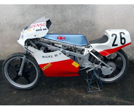 Steve Wicks had built up an enviable reputation with his 125cc and 250cc which had been racing on British circuits prior to t