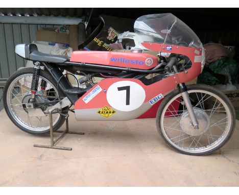 This interesting machine was built as a single cylinder for the 1968 Grand Prix series when the 50cc class was changed from 2