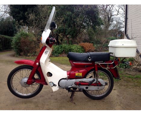Following the success of the Honda C50 Cub, the company introduced a larger displacement machine in the form of the C200. The