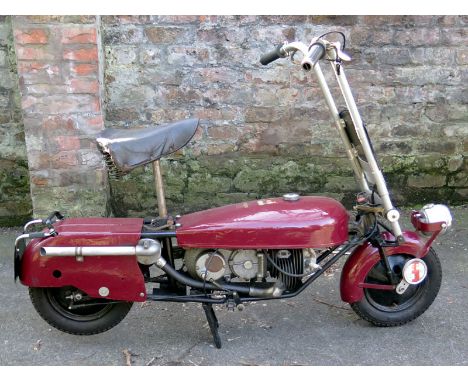 The Corgi's origins lay in the wartime Welbike, a 98cc Villiers powered folding mini bike built by Excelsior that had been bu