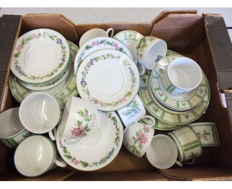 Royal Worcester Herb pattern and other china