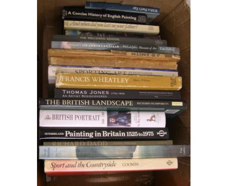 Approx 19 books, mainly on British 18thC art including, Sport &amp; the countryside, Painting in Britain, The British portrai