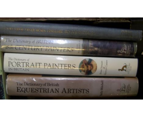 4 British art reference books to include, Dictionary of Equestrian Artists, Dictionary of British Sporting Painters, Dictiona