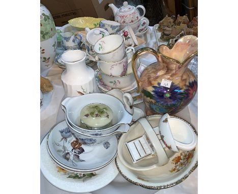 A selection of Carltonware and other decorative pottery 