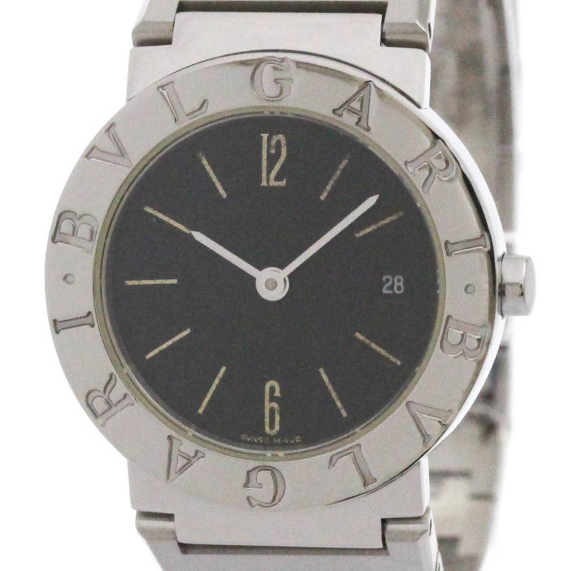 BVLGARI BVLGARI-BVLGARI Steel Quartz Ladies Watch BB26SS Polished