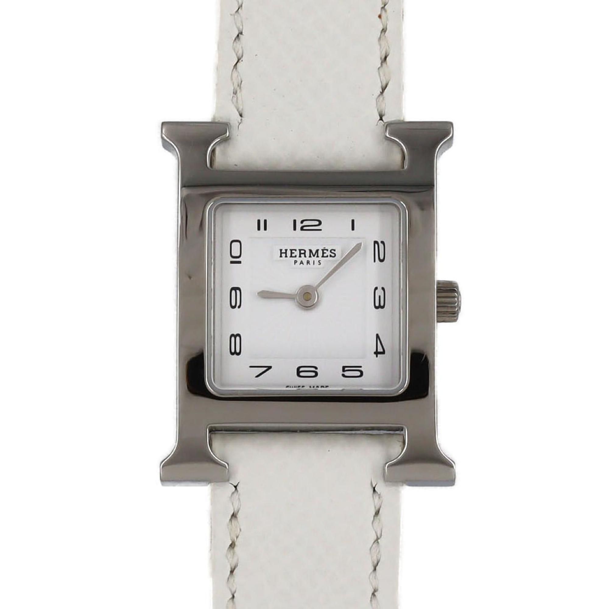 Hermès H Watch HH1.210 SS Quartz Wristwatch