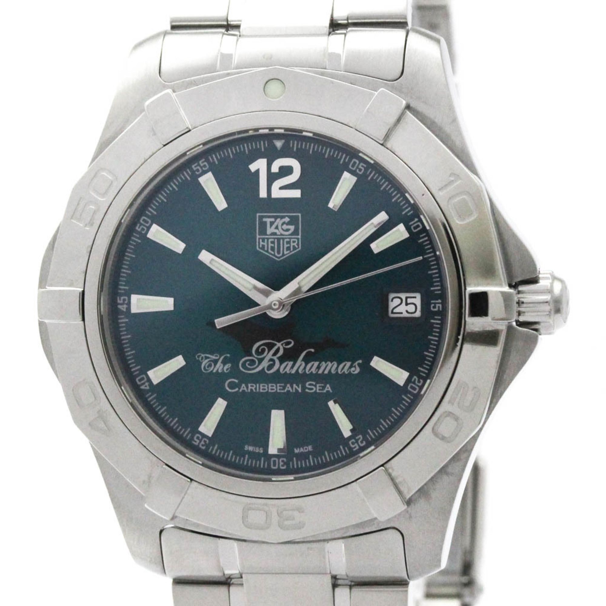 TAG HEUER Aquaracer Bahamas Caribbean Limited Watch WAF211R Polished