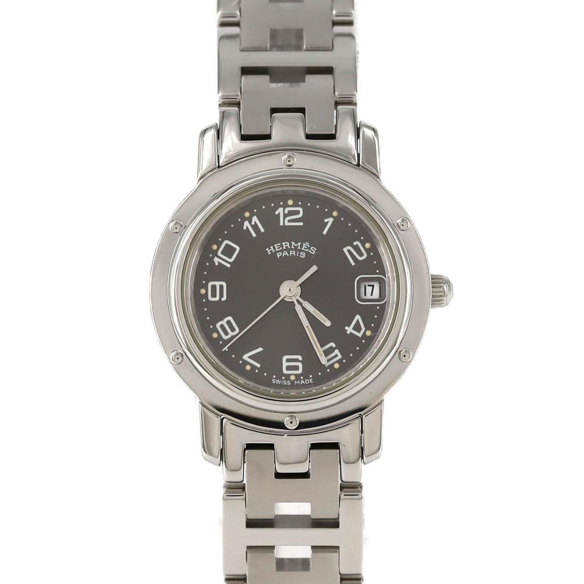 Hermès Clipper CL4.210 Stainless Steel Quartz Watch