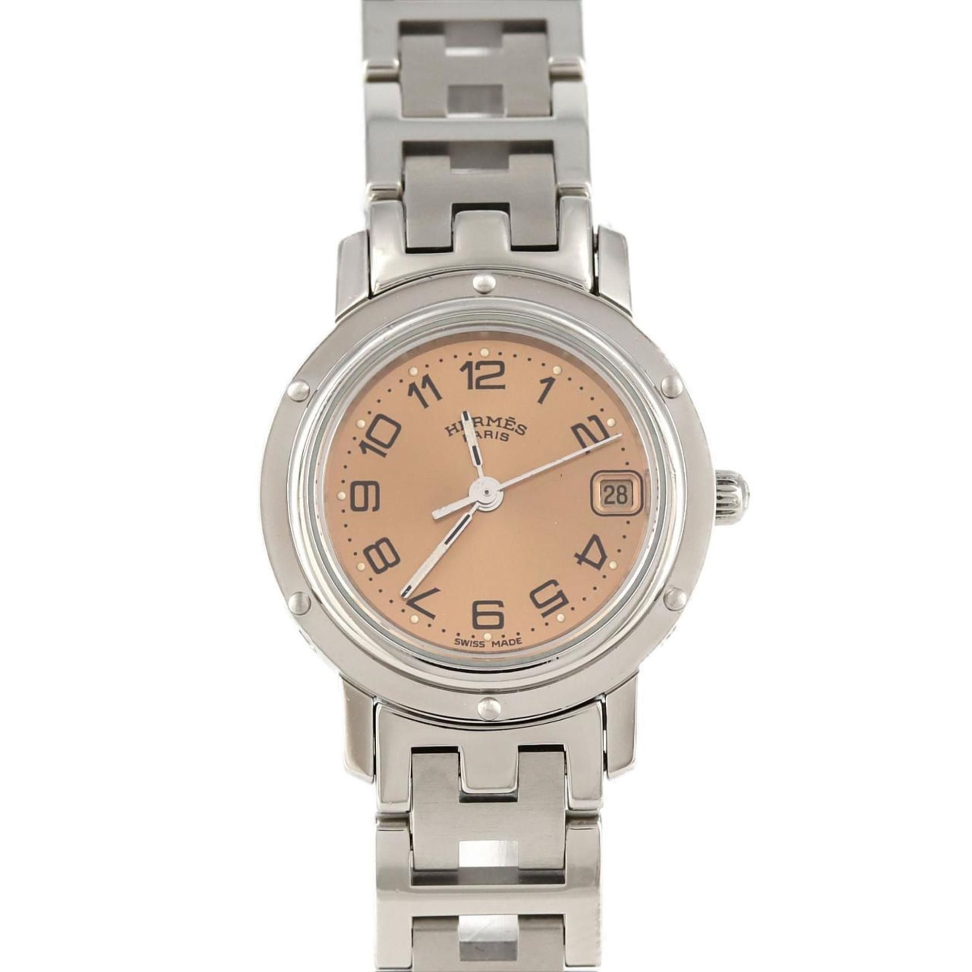 Hermes Clipper CL4.210 SS Quartz Watch