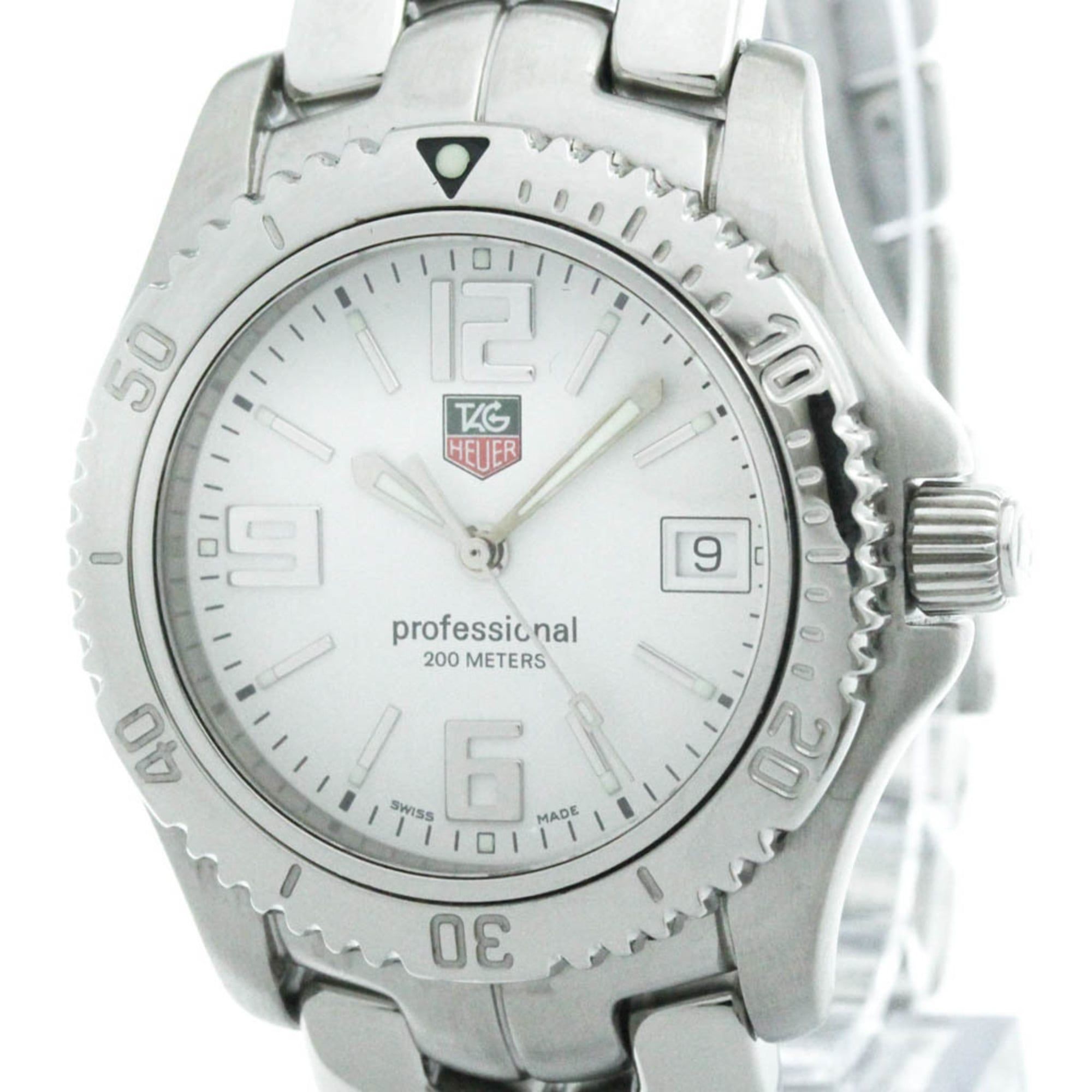 TAG HEUER Link Steel Quartz Ladies Watch WT1214 Polished