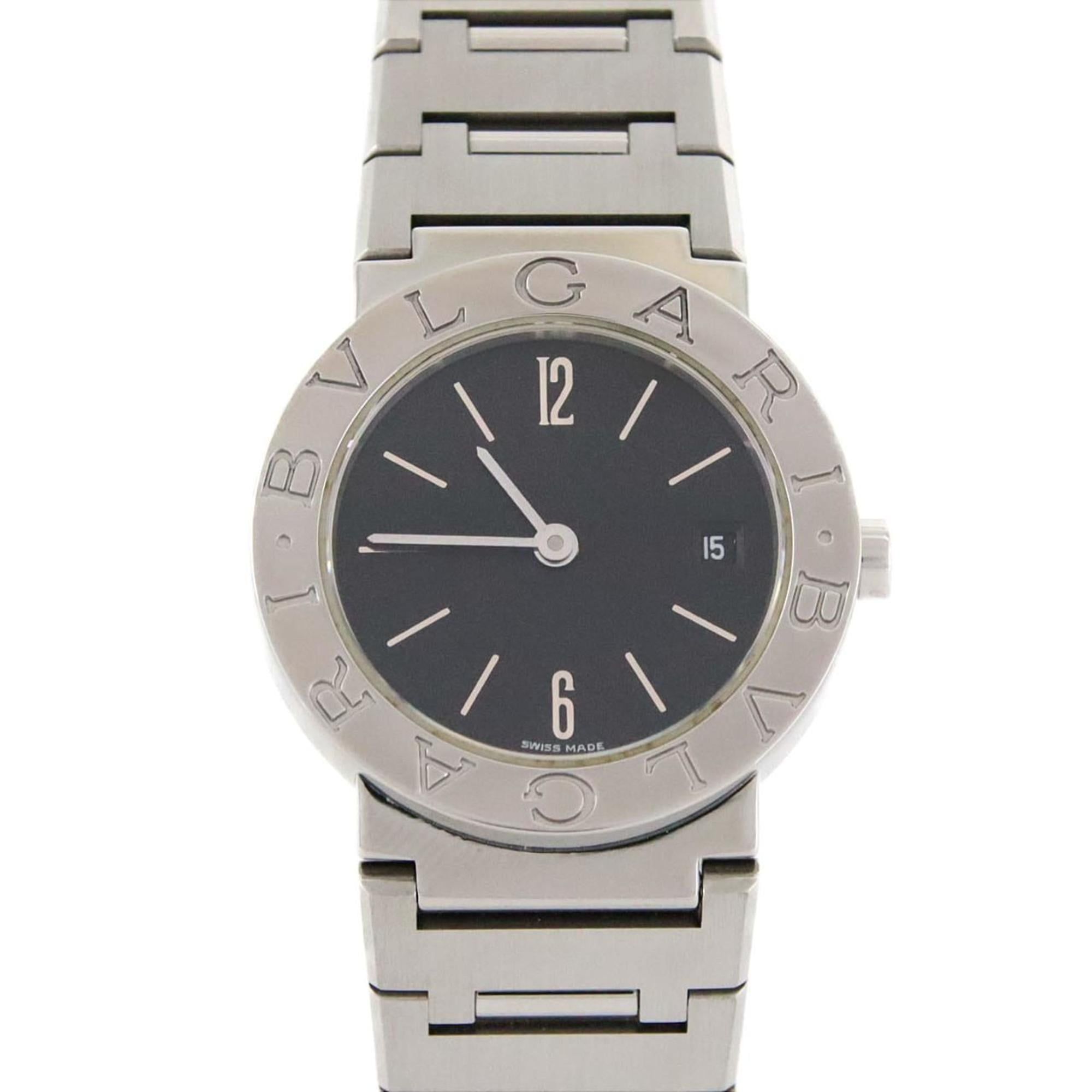 Bvlgari BB26SS BB26SSD SS Quartz Watch