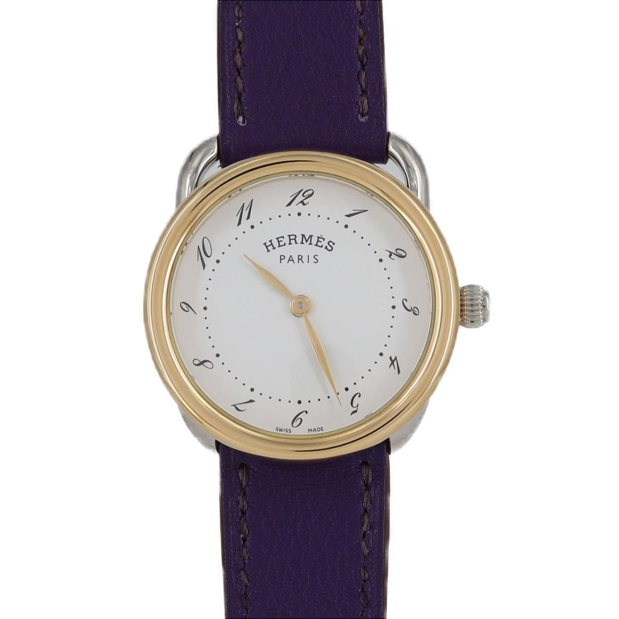 Hermès Arceau Two-tone AR5.220 SSxGP Quartz Watch