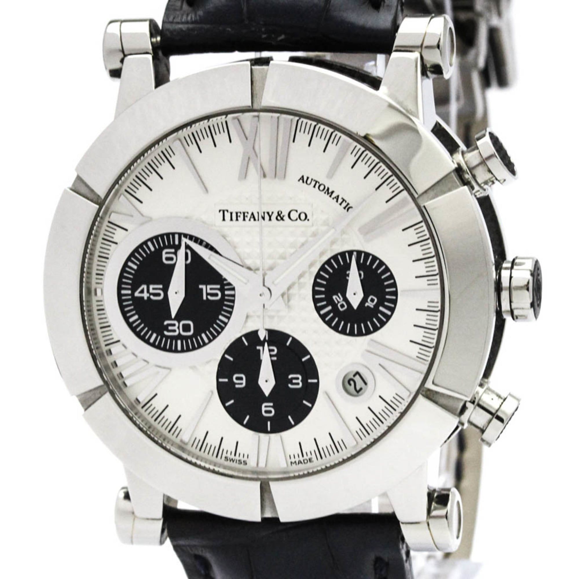 TIFFANY Atlas Chronograph Automatic Watch Z1000.82.12A21A71A Polished