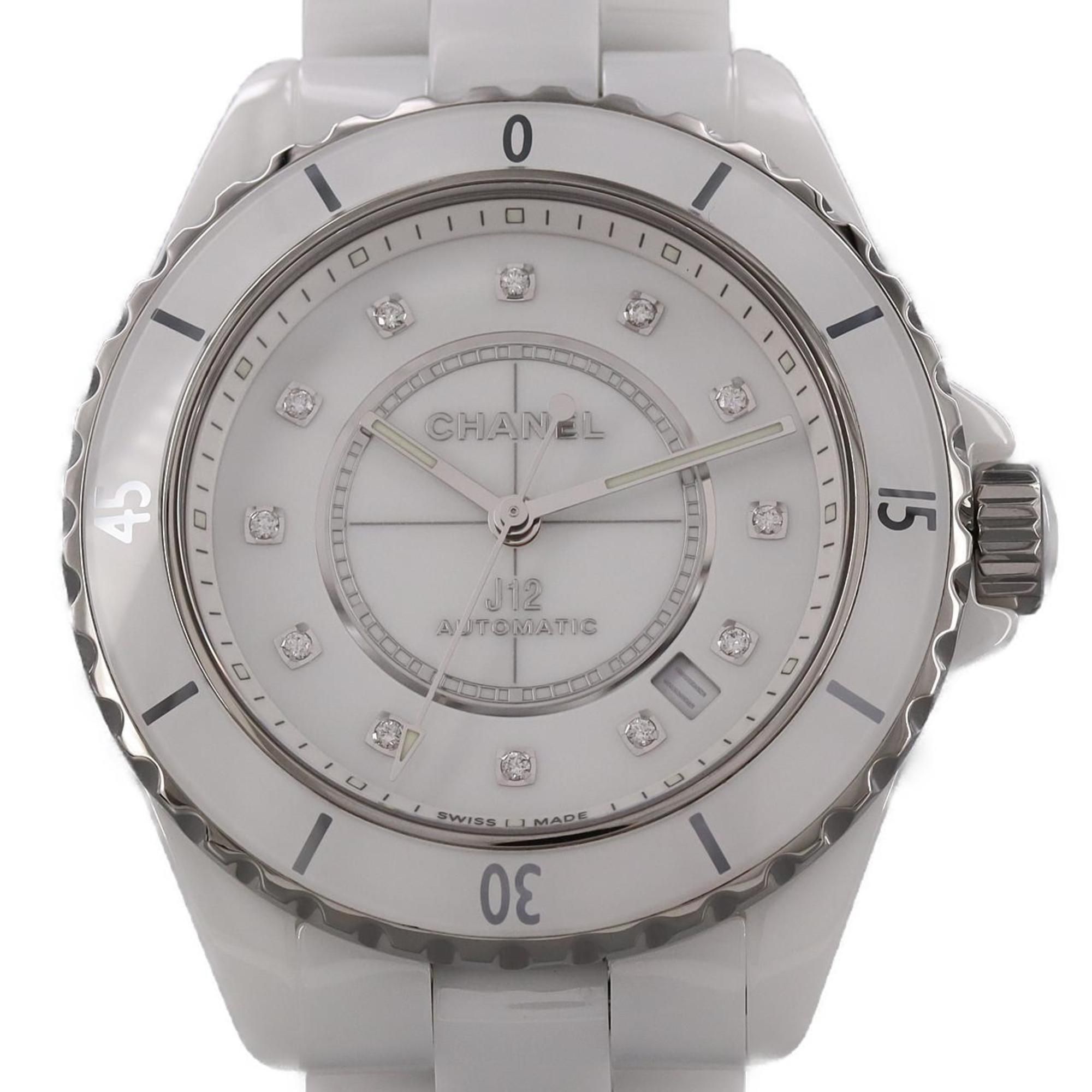 Chanel J12 Caliber 12.1 38mm Ceramic 12P Automatic Watch H5705