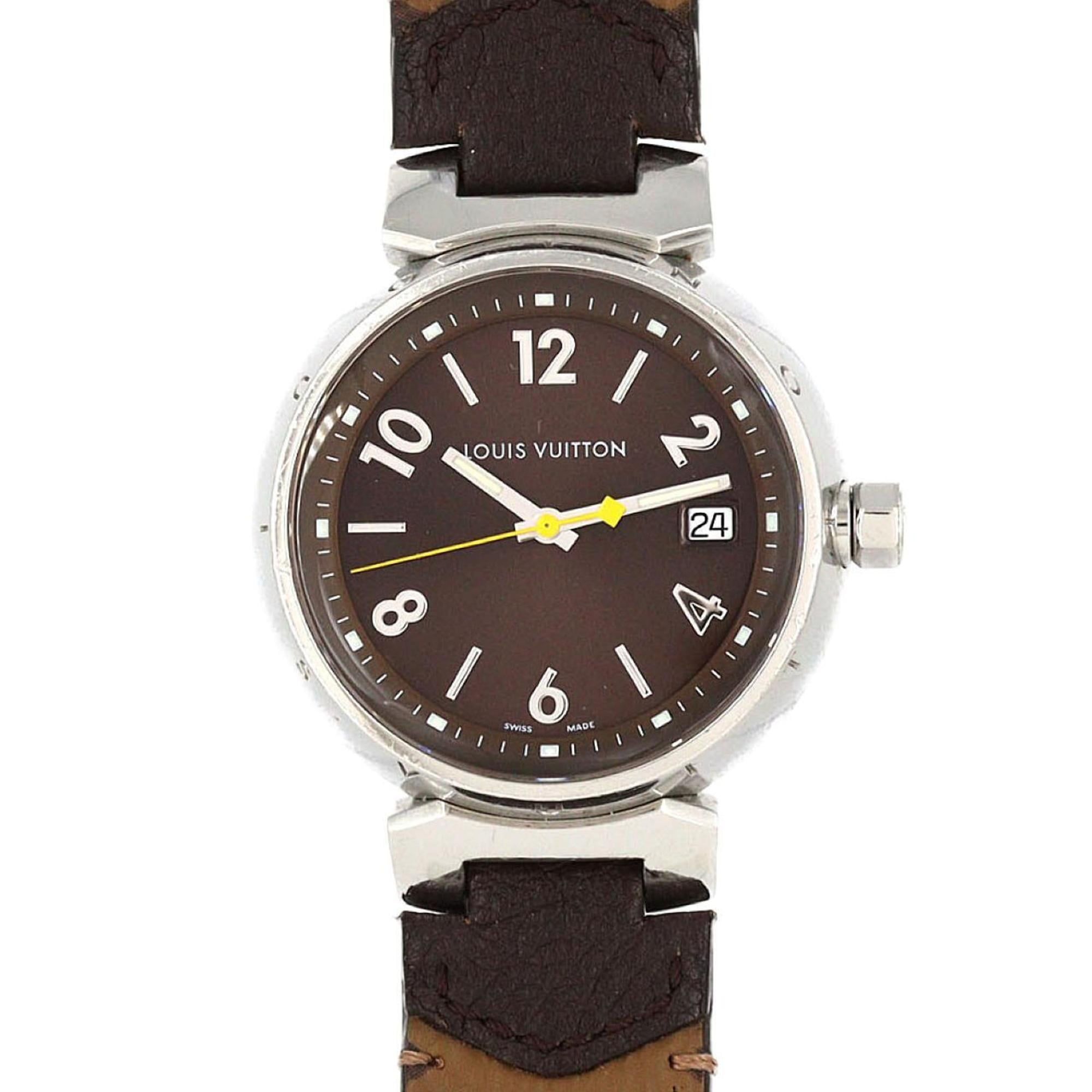 Louis Vuitton Tambour Q1311 SS Quartz Watch