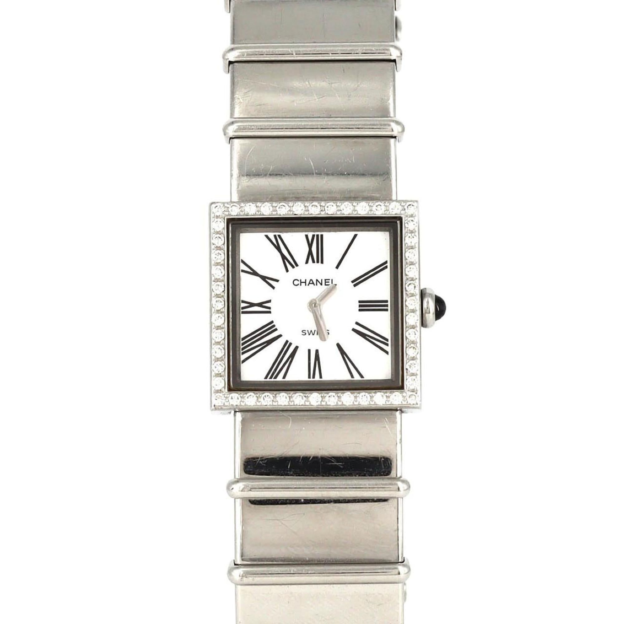 Chanel Mademoiselle D H0830 SS Quartz Watch