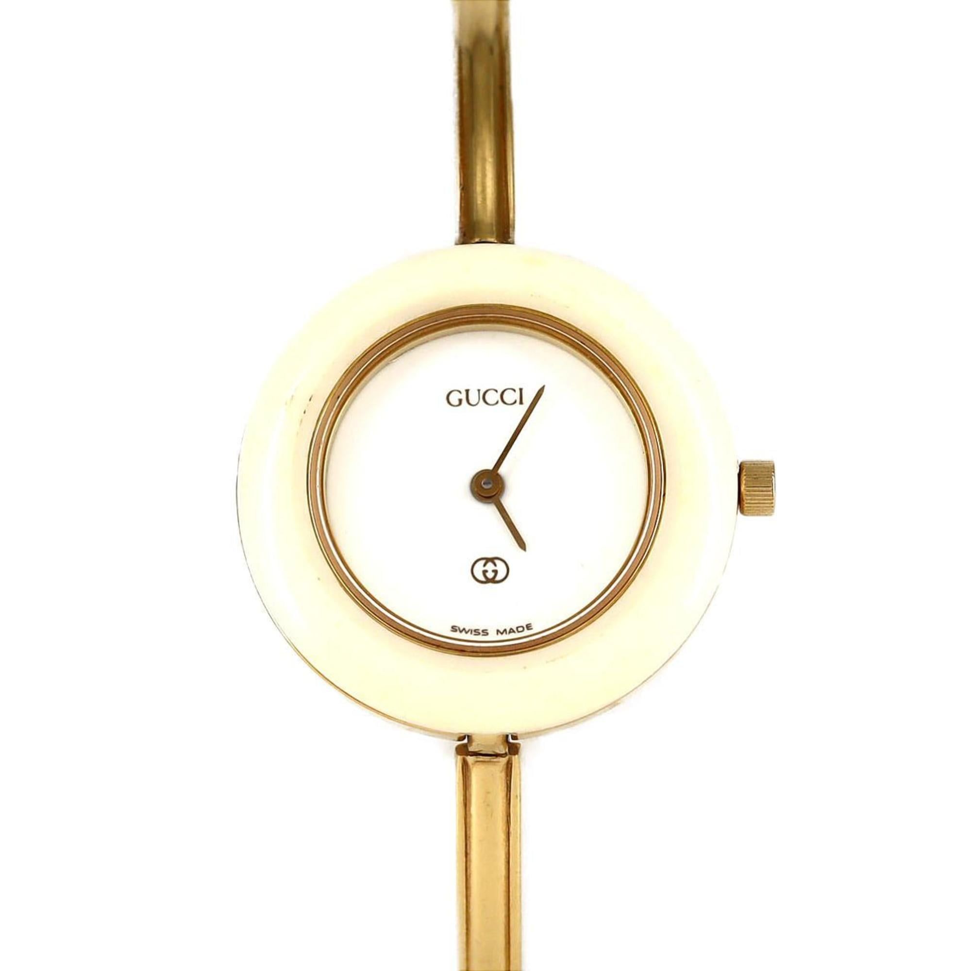 Gucci Change Ring GP, size M, 1100-L quartz watch