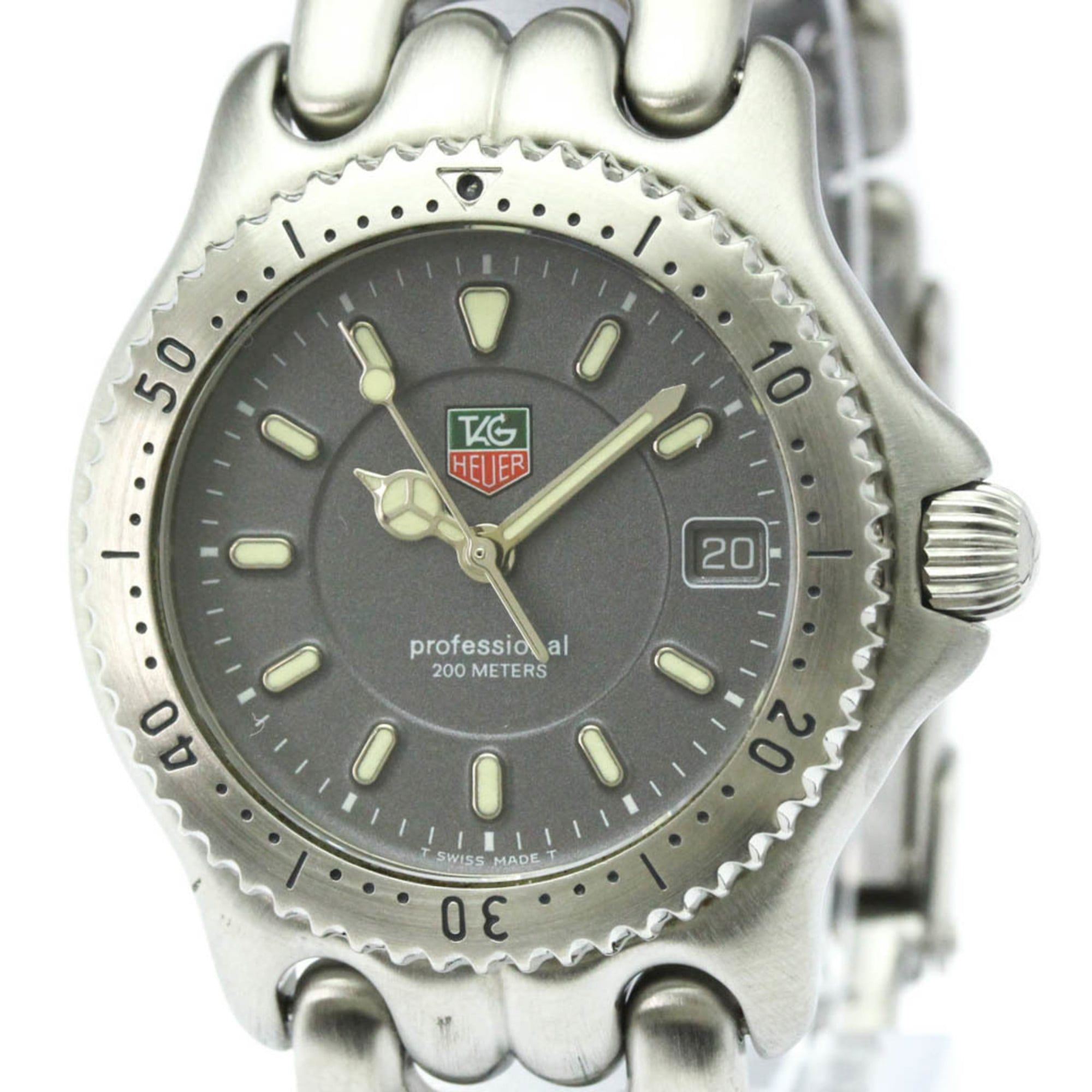 TAG HEUER Sel Professional 200M Quartz Mid Size Watch WG1213 Polished