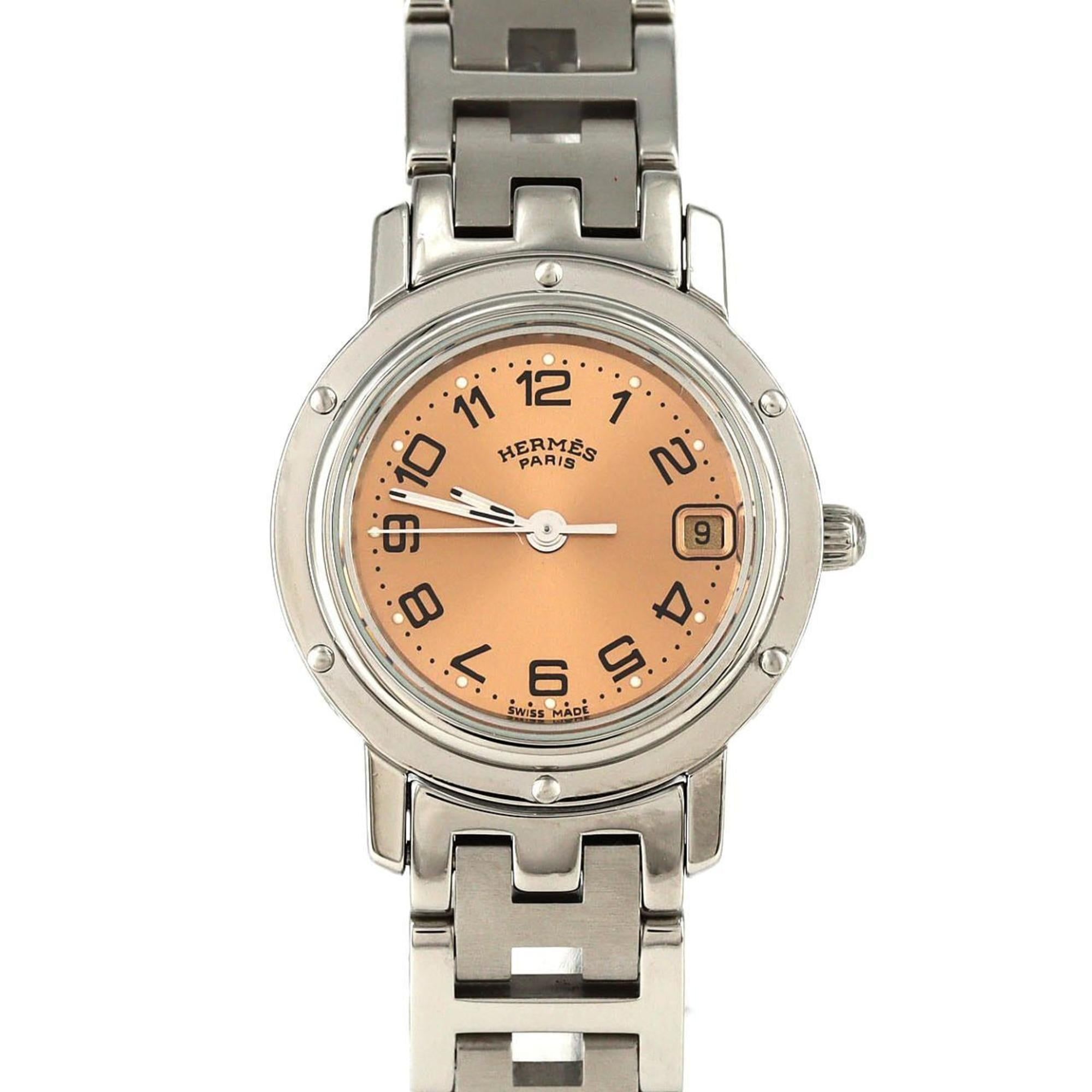 Hermès Clipper CL4.210 Stainless Steel Quartz Watch