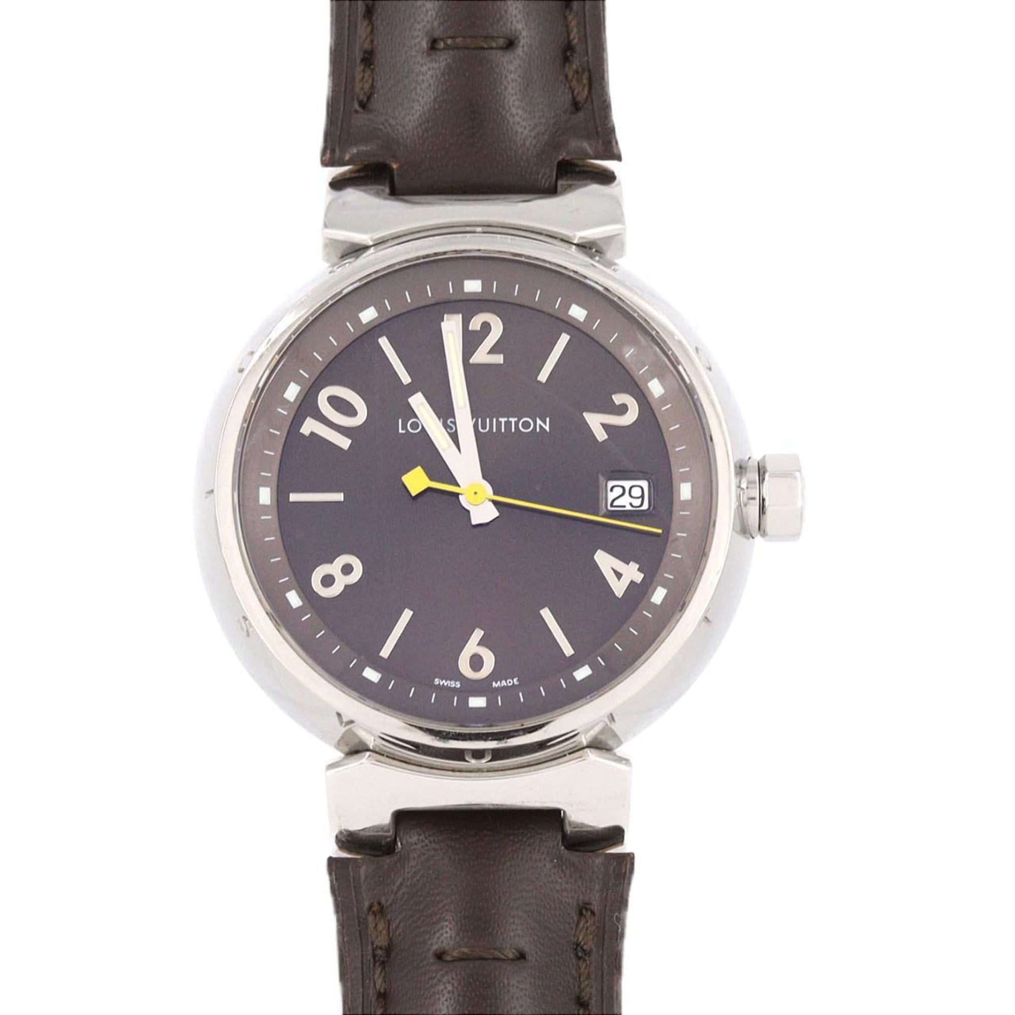 Louis Vuitton Tambour Q1311 SS Quartz Watch