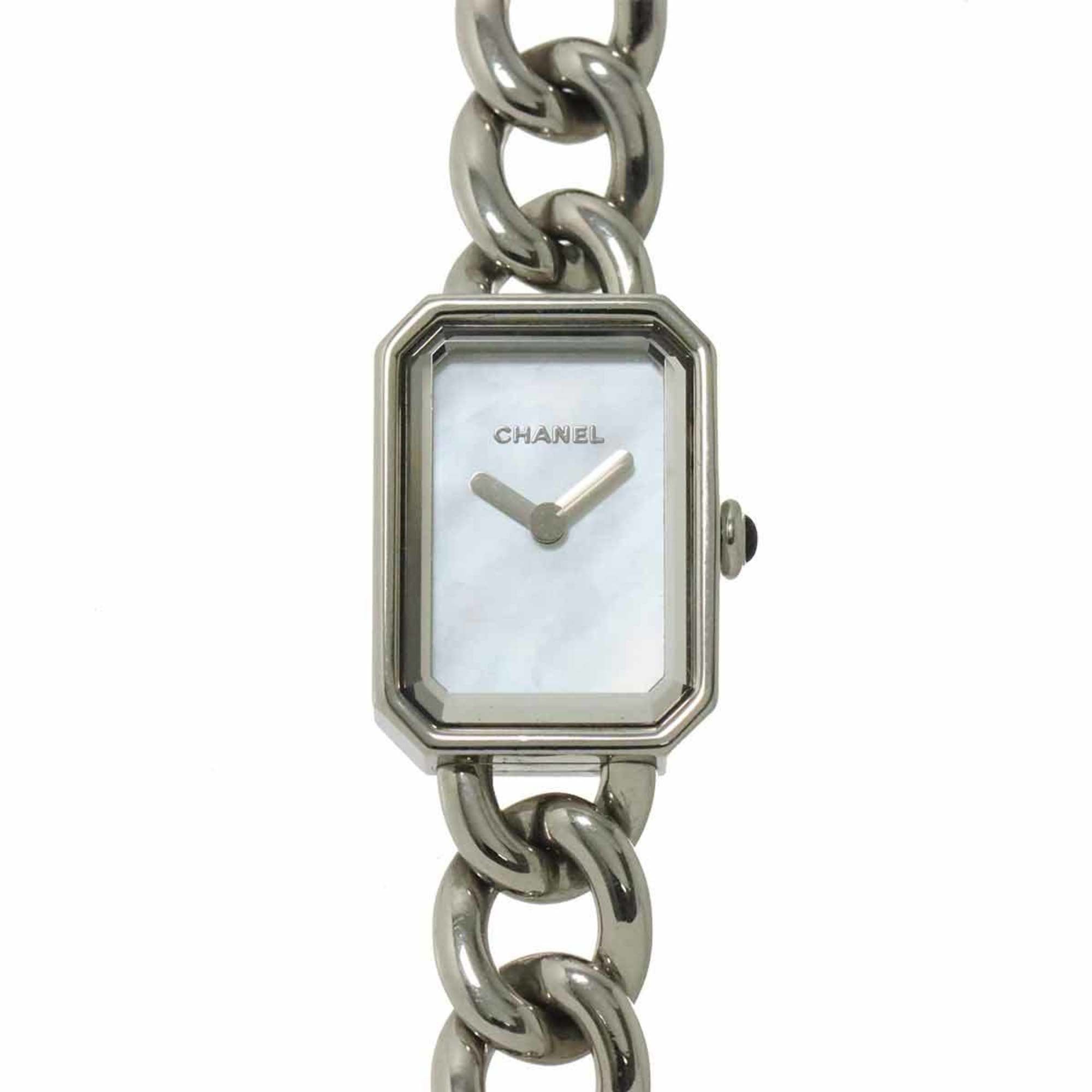 CHANEL Premiere 22mm H3249 Women's White Shell Quartz Watch