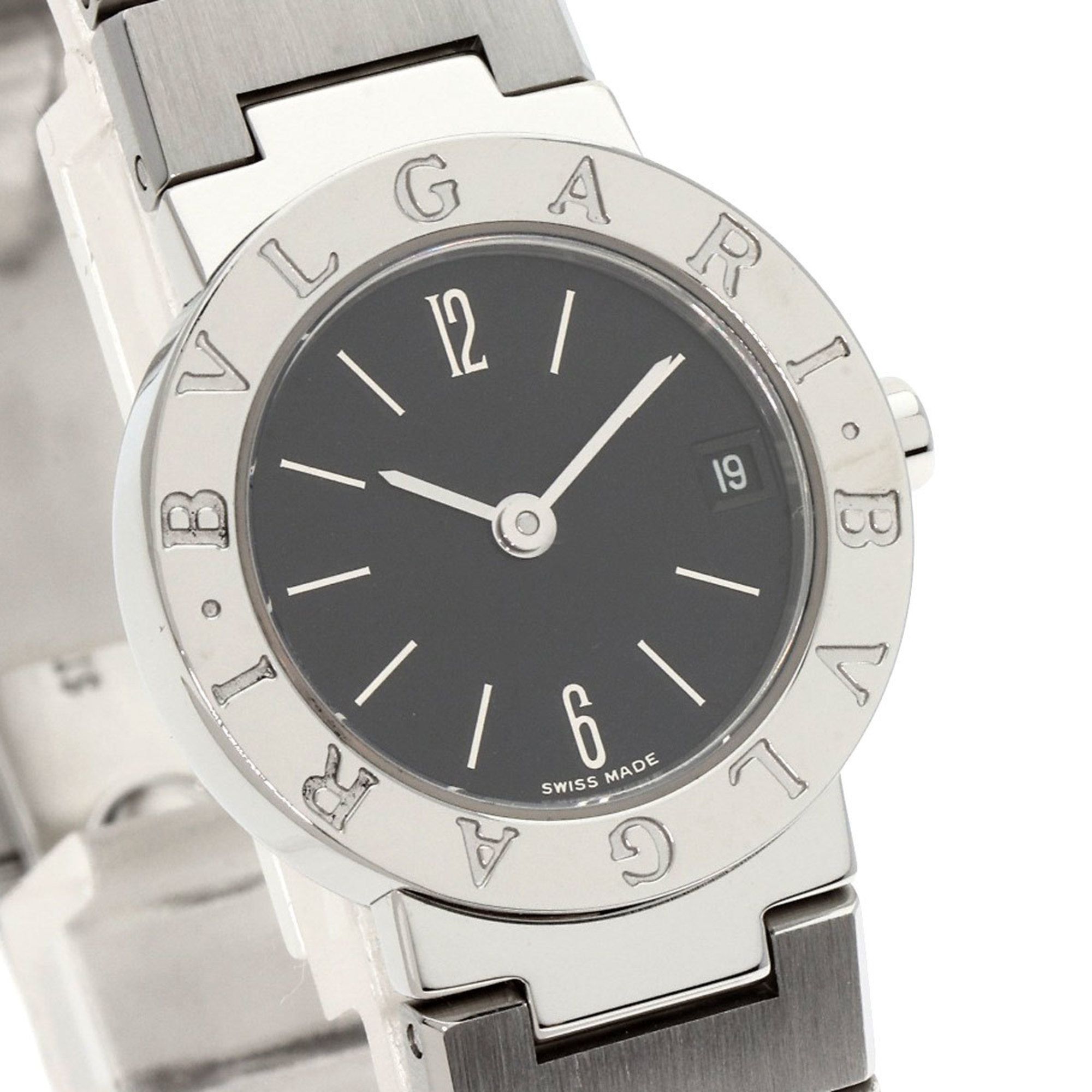 BVLGARI BB23SSD Wristwatch Stainless Steel SS Ladies