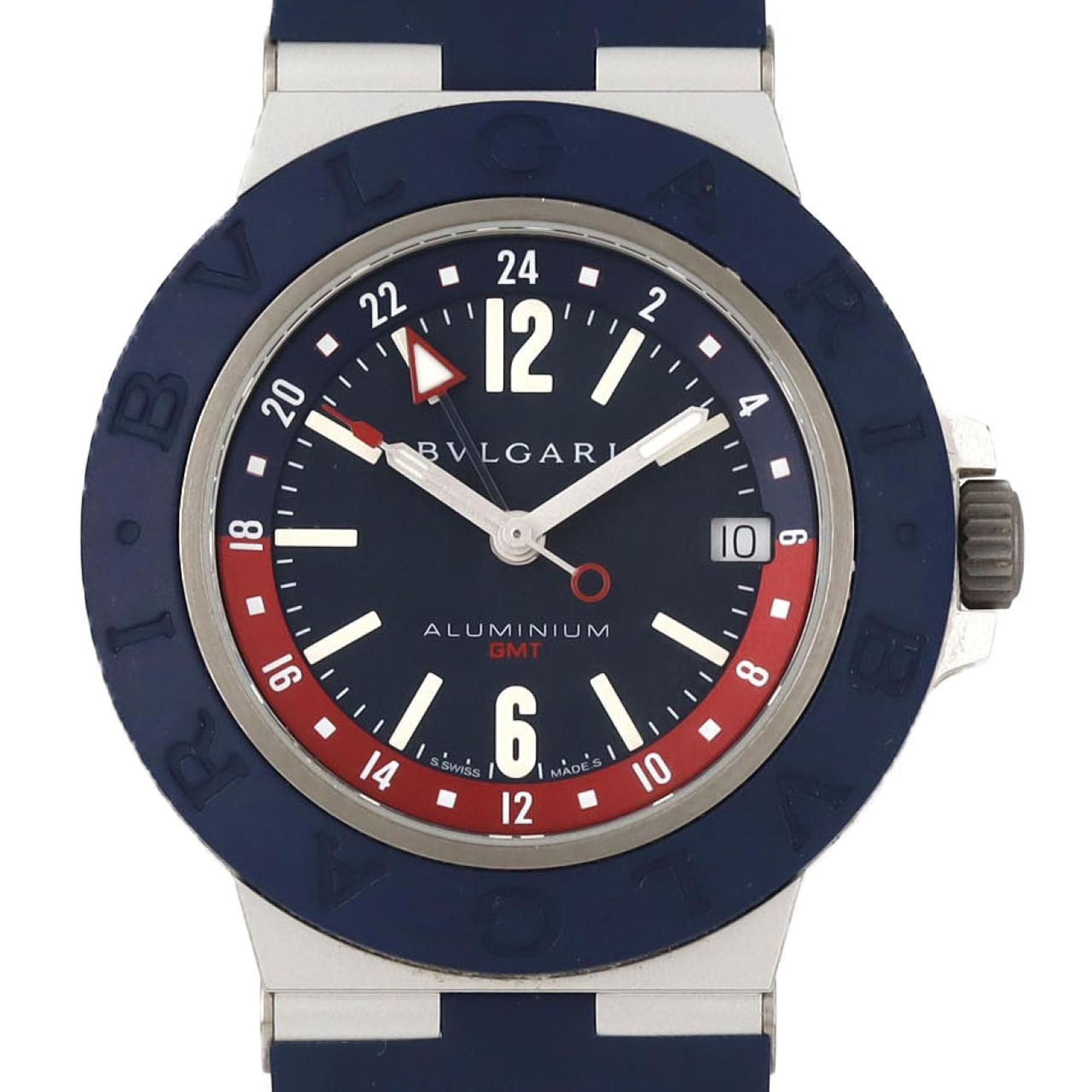 Bulgari Aluminum GMT BB40ATGMT 103554 Automatic Watch