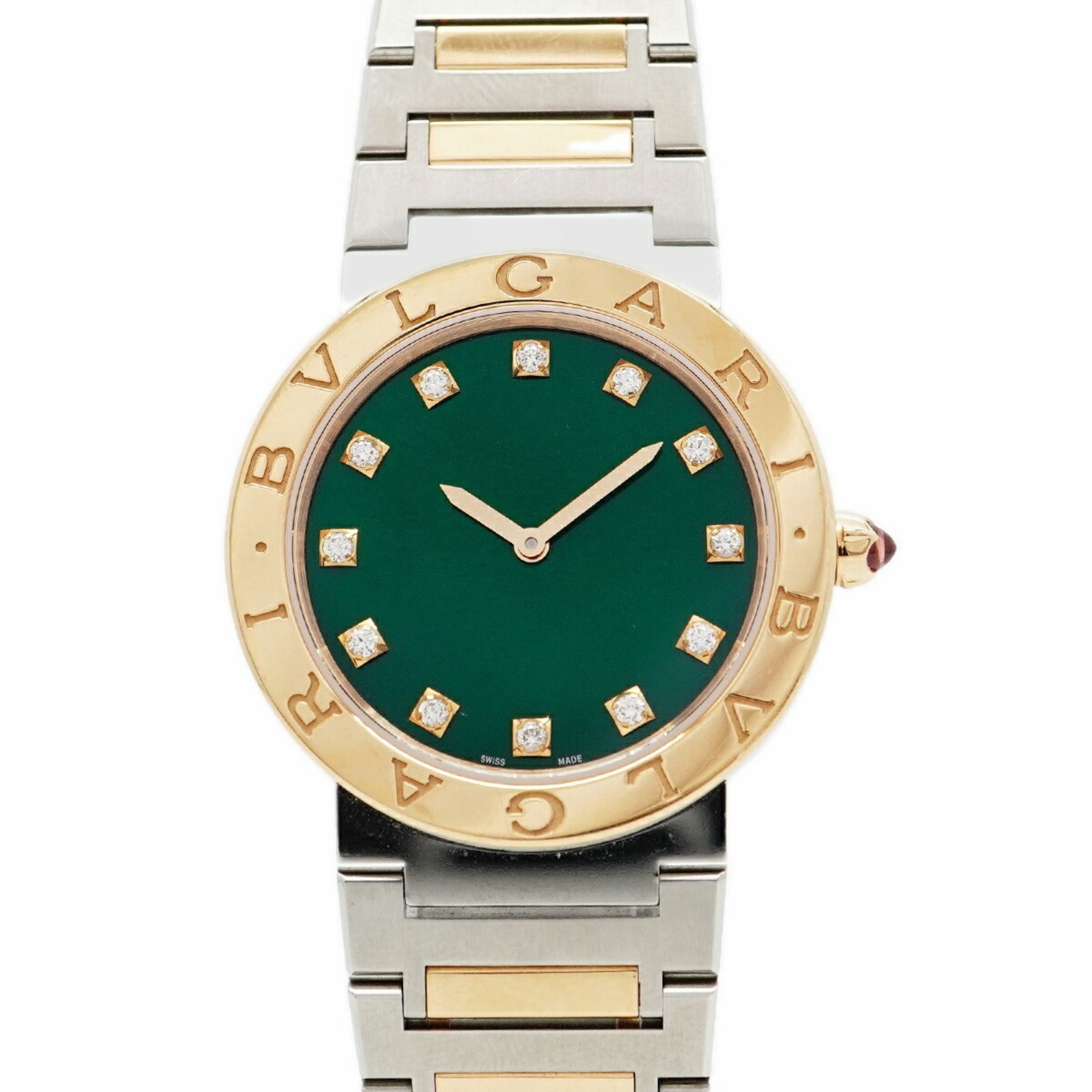 Bvlgari BBP33SG 103202 Green Dial Women's Watch